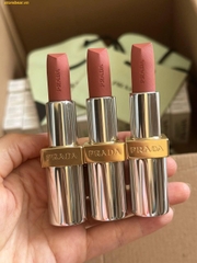 Son PRADA Monochrome Hyper Matte Lipstick P60 Brick Pink hồng cam nude