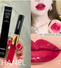 Son Kem Chanel Le Rouge Duo Ultra Tenue Ultrawear Liquid Lip Colour 43 Sensual Rose – Màu Hồng Trầm