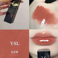 Son kem YSL The Inks Vinyl Cream 610 Màu Cam Nude Fullbox