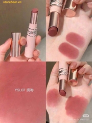 Son Dưỡng YSL Lovenude Lip Blusher 07 Illicit Nude Màu Đỏ Cam