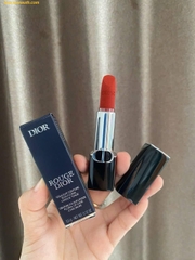 Son Dior Velvet 840 Nude Touch - Màu Đỏ Cam Fullsize Fullbox