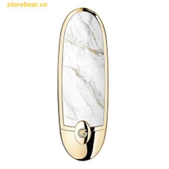 Vỏ Son Guerlain Rouge G Lipstick Case Le Marbre Màu Trắng Vàng