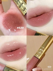 Son Kem Dior Rouge Dior Sequin Liquid Duo - Limited Edition 520 Illusionist Màu Hồng Cam Nude