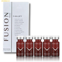 Tinh Chất Ngăn Ngừa Lão Hóa Da Fusion Meso F-HA Lift (5 x 5ml) - Fullbox