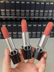 Son Dior Rouge Dior Velvet Finish 100 Nude Look – Màu Hồng Be Nude
