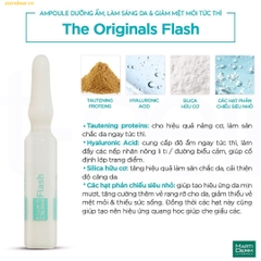 Ampoule Dưỡng Ẩm, Làm Sáng Da & Giảm Mệt Mỏi Tức Thì - MartiDerm The Originals Flash hộp 5 ống