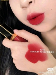 Son Kem Tom Ford 16 Scarlet Rouge Đỏ Thuần Fullbox Fullsize
