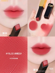 Son YSL The Slim Matte Lipstick 32 Rouge Paradoxe Hồng Đất