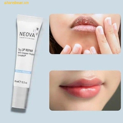 Kem Dưỡng Môi Hỗ Trợ Giảm Thâm, Xoá Nhăn Neova CU3 Lip Repair Copper Peptide Complex 15ml