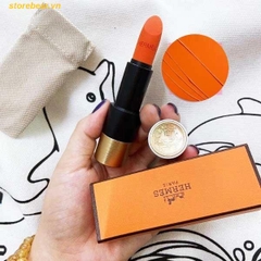 Son Hermès 𝐌𝐚𝐭𝐭𝐞 𝟑𝟑 𝐎𝐫𝐚𝐧𝐠𝐞 𝐁𝐨𝐢𝐭𝐞 Màu Cam tươi