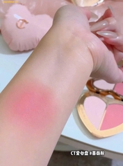 Phấn Má Hồng Charlotte Tilbury Pillow Talk Beauty Soulmates Face Palette màu Flawless Pink