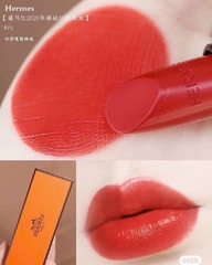 Son Hermes 75 Rouge Amazone - Màu Đỏ Thuần Ánh Cam