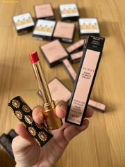 Son Dưỡng Gucci Nude 514 Virginia Scarlett Rouge De Beauté Brillant Màu Cam San Hô