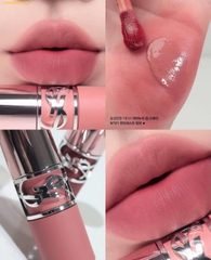Son Kem YSL Lovenude Lip Stain 01 Undressed Pink Hồng nude