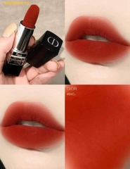 Son Dior Velvet 840 Rayonnate – Màu Đỏ Gạch (bản vỏ cũ)