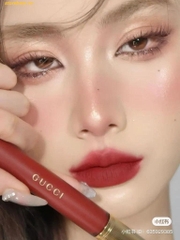 Son Kem Gucci Rouge Liquid Matte 521 Nellie Cherrie – Màu Đỏ Gạch