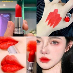 Son MAC Dangerous 702 Màu Đỏ Cam