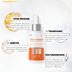 Serum sáng da chống lão hóa VitaC-Arbutin Serum – Whitening Advanced Formula 30ml