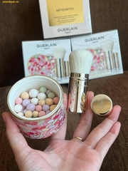 Phấn Phủ Ngọc Trai Guerlain Meteorites Duo 02 Cool Rose Kèm Cọ