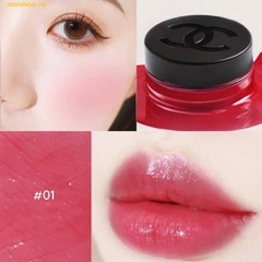 Son Chanel N°1 De Lip And Cheek Balm 01 Red Camellia Màu Đỏ
