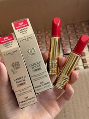 Son Lancôme L'Absolu Rouge 525 Cream French Bisou - Màu Đỏ Thuần Sang Chảnh