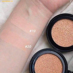 Phấn Nước Cushion YSL Le Cushion Encre de Peau Luminous Matte Cushion- Vỏ Da Đen Tone 20 Trắng Tự Nhiên (Size Mini)