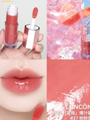 Son bóng Lancôme Lip Idôle JuicyTreat Oil-in-Gloss 27 Melon Treat – Hồng đào