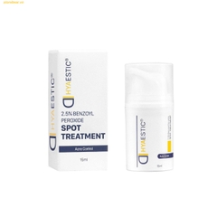 Gel hỗ trợ trị mụn sưng viêm Hyaestic Spot Treatment 2.5% Benzoyl Peroxide 15ml