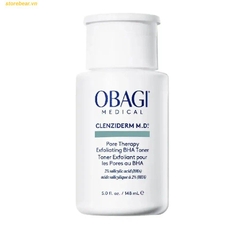 Toner Hỗ Trợ Giảm Mụn Nhờn BHA Obagi Clenziderm MD Pore Therapy 2% 148ml