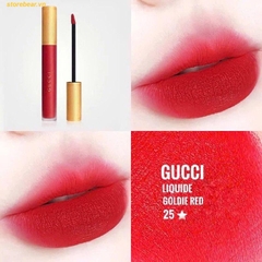 Son Kem Gucci 25 Goldie Red ĐỎ TƯƠI Fullbox