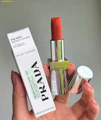 Son Prada Monochrome Hyper Matte 077 Arancio Màu Đỏ Cam Gạch - Fullbox