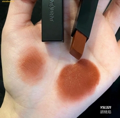 Son YSL Rouge Pur Couture The Slim 321 Fervent Maroon - Màu Cam Nâu Đất