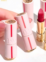 Son Lancôme L’Absolu Rouge Drama Matte 03 Hồng Đào Baby hồng tươi