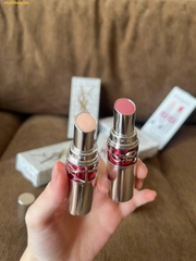Set Son Dưỡng YSL Loveshine Candy Glaze Màu 02 Hồng Nude + Màu 15 Cam Nude Đất