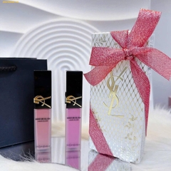 Set 2 Cây Má Hồng Ysl Liquid Make Me Blush - 44 Nude Lavallière + 66 Fuchsia Fling