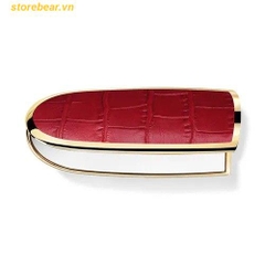 Vỏ Son Guerlain Rouge G Le Croco Lips Case Màu Đỏ