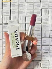 Son Prada Monochrome Hyper Matte Lipstick P56 Notte Màu Đỏ Rượu
