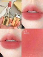 Thỏi Dior Rouge Dior 217 Velvet - Hồng Cam Đất | Limited Edition Golden Case