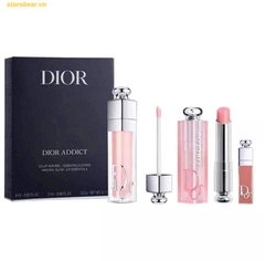 SET SON DIOR 3 Thỏi Lip Glow 001 + Lip Maximizer 001 + Maximizer 038