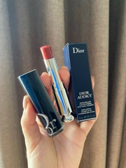 Son Dior ADDICT Shine 525 Màu Hồng Đào Chérie