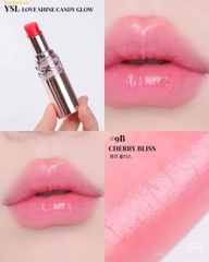 Son Dưỡng YSL Loveshine Candy Glow 9B Cherry Bliss - fullbox