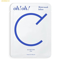 Mặt Nạ Phục Hồi Da Oh! Oh! Ceramide Moist Mask Laban Pack (Lẻ 1 Mask)