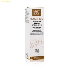 Kem Dường Ban Ngày Làm Sáng Da, Mờ Sắc Tố, MartiDerm Pigment Zero DSP FPS50+ Cream 40ml