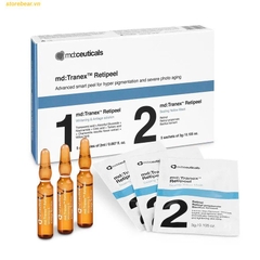 Bộ Sản Phẩm Thay Da Hỗ Trợ Giảm Nám Md:ceuticals Md Tranex Retipeel (Lẻ 1 Set)