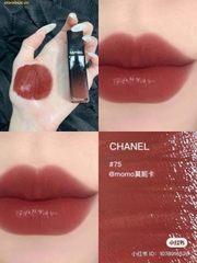 Son Kem Chanel Rouge Allure Laque Màu 75 Đỏ Nâu