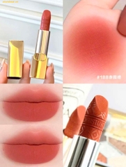 Son Dior Rouge Dior 188 Velvet - Màu Cam Đất Limited Edition Golden Case - Fullbox