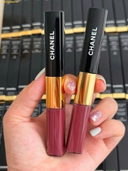 Son Kem Chanel Le Rouge Duo Colour 156 Intense Rosewood Ultra Tenue Liquid Lip Gloss Màu Hồng Đậm