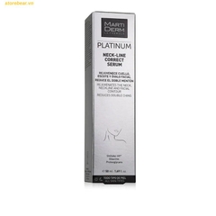 Tinh Chất Hỗ Trợ Làm Săn Chắc & Trẻ Hoá Da Vùng Cổ - MartiDerm Platinum Neck Line Correct Serum 50ml
