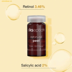 Tinh chất giảm mụn, ngừa lão hóa Ekseption Retin-Oil Peel (1 lọ x 5ml)