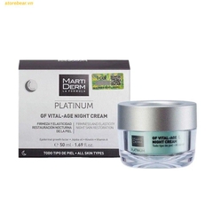 Kem Dưỡng Ẩm Ban Đêm Martiderm Platinum GF Vital Age Night Cream 50ml